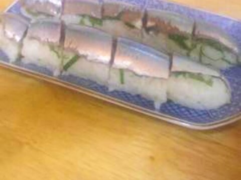 簡単さんまの棒寿司